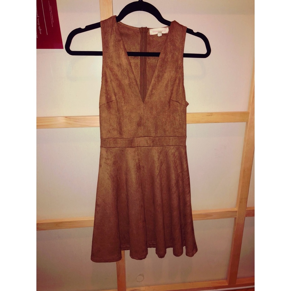 Suede Dress